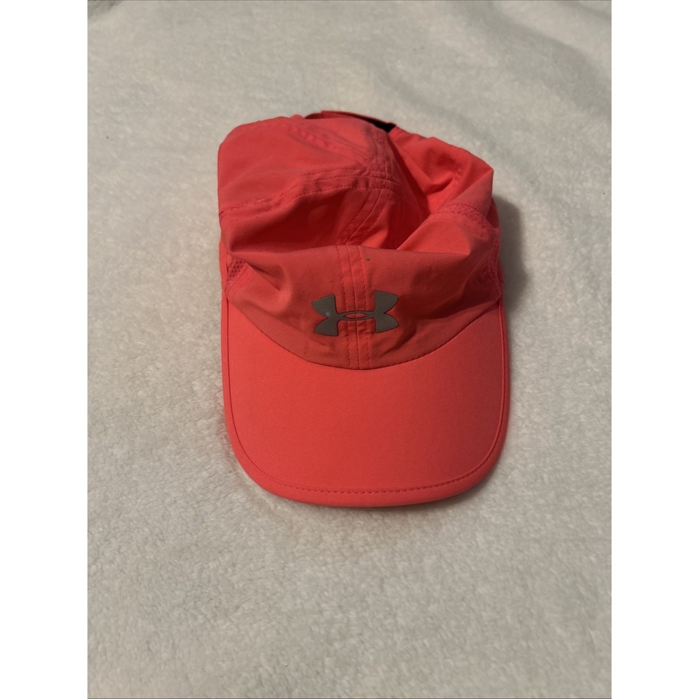 Under Armour Women's Pink Adjustable Poly Lightweight Running CyclingCap